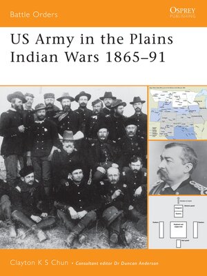 cover image of US Army in the Plains Indian Wars 1865&#8211;1891